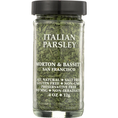 Morton & Bassett, Parsley Italian, 0.4 Oz(Case Of 3)