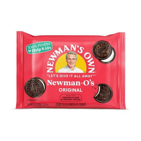 Newman's Own, Organics Creme Filled Cookies Chocolate, 13 Oz(Case Of 6) Newman's Own