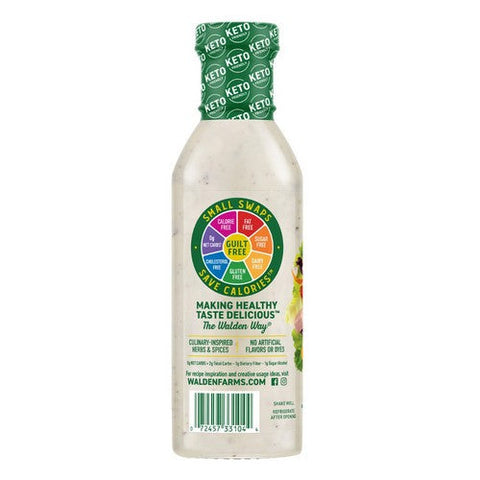 Walden Farms, Ranch Dressing, 12 Oz(Case Of 6) Walden Farms
