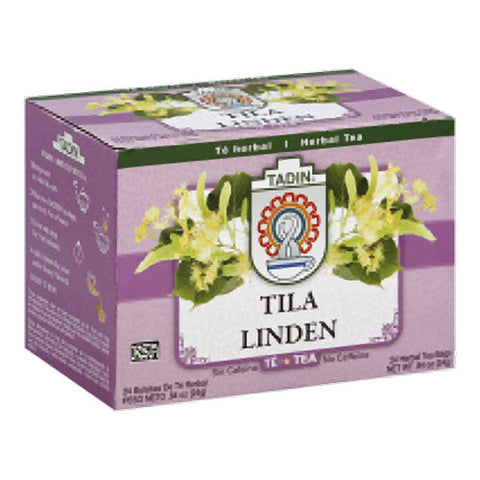 Tadin, Tea Tila, Case of 6 X 24 Bags Tadin