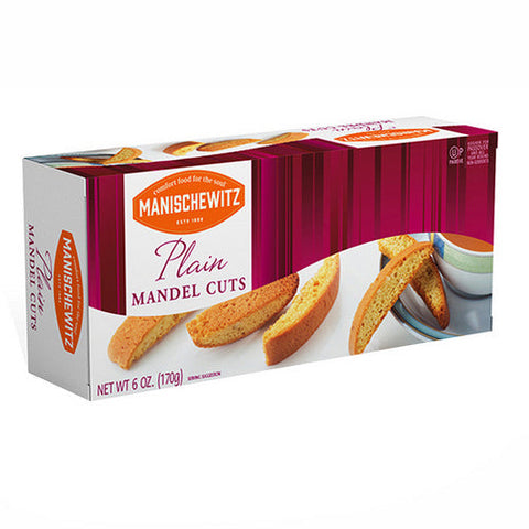 Manischewitz, Plain Mandel Cuts, 6 Oz(Case Of 12) Manischewitz