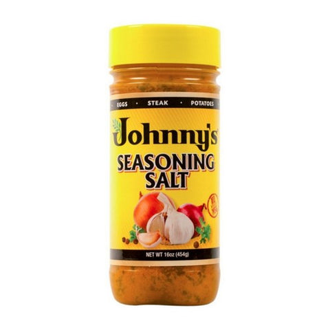 Johnnys Fine Foods, Ssnng Salt, 16 Oz(Case Of 12) Johnnys Fine Foods
