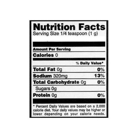 Johnnys Fine Foods, Ssnng Salt, 16 Oz(Case Of 12) Johnnys Fine Foods