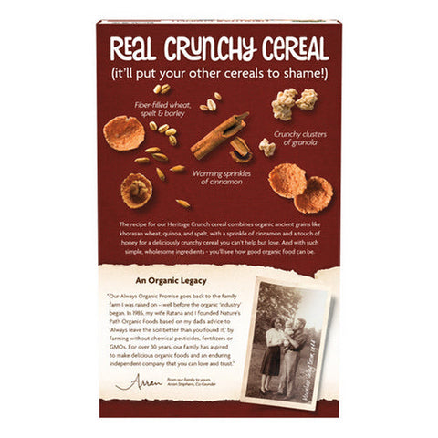 Natures Path, Organic Heritage Crunch, 14 Oz(Case Of 12) Natures Path