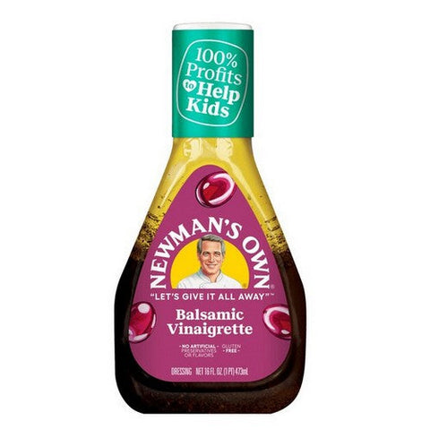 Newman's Own, Balsamic Salad Dressing Vinegar, 16 Oz(Case Of 6) Newman's Own