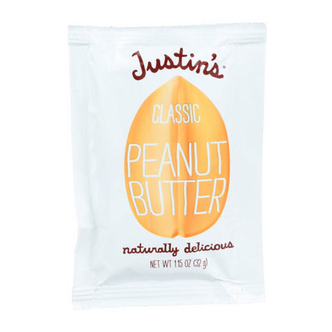 Justin's, Natural Classic Peanut Butter Squeeze, 1.15 Oz Justin's