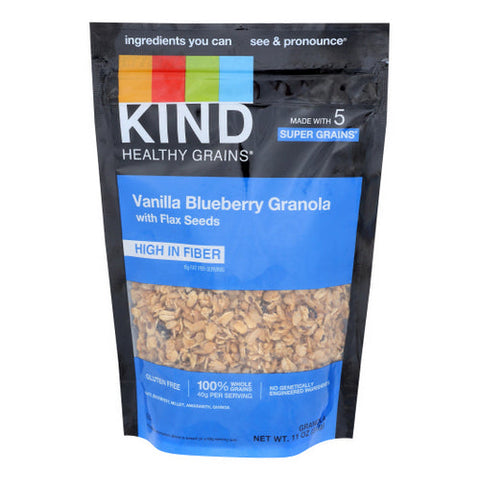 Kind, Vanilla Blueberry Granola Clusters, 11 Oz(Case Of 6) Kind