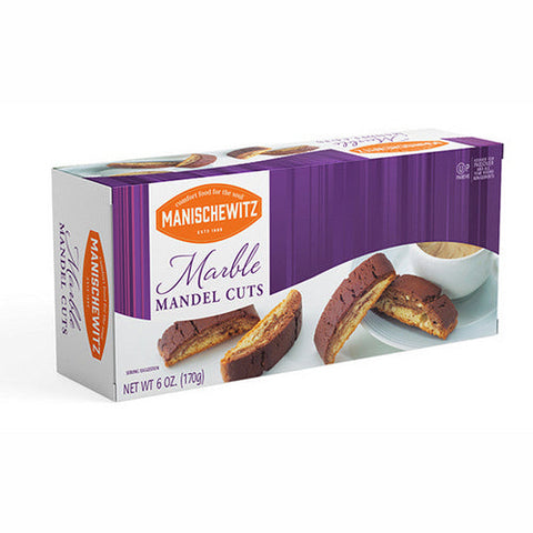 Manischewitz, Marble Mandel Cuts, 6 Oz(Case Of 12) Manischewitz