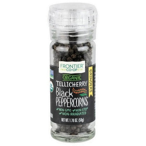 Frontier Herb, Peppercorn Blk Tellicherr, 1.76 Oz(Case Of 6) Frontier Herb