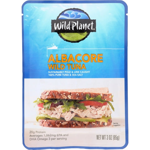 Albacore Wild Can Tuna 3 Oz(Case Of 24) by Wild Planet