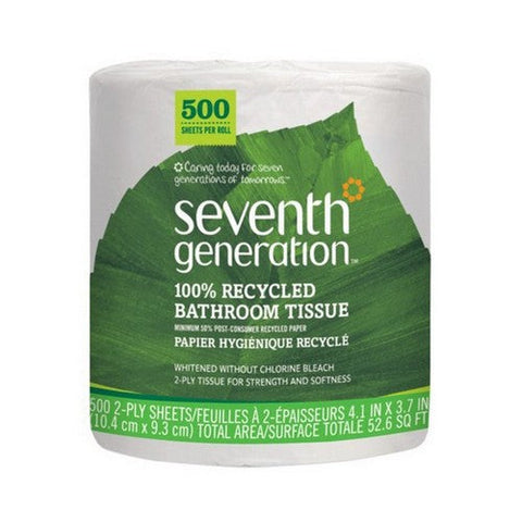 Seventh Generation, Bathroom Tissue Paper, 1 Count(Case Of 60) Seventh Generation