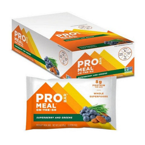 Probar, Superberry and Greens Meal Bar, 3 Oz(Case Of 12) Probar