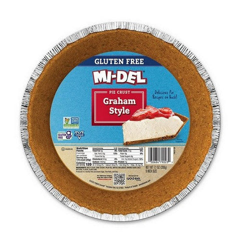 Midel, Pie Crust Gf Graham Style, 7.1 Oz(Case Of 12) Midel
