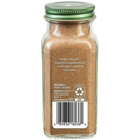 Simply Organic, Organic Cardamom Ground, 2.82 Oz(Case Of 6) Simply Organic