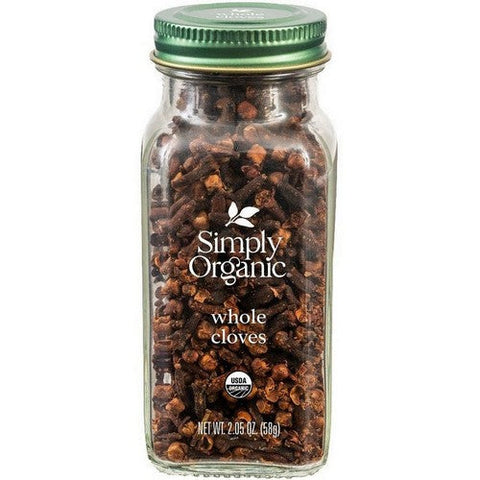 Simply Organic, Organic Cloves Whole, 2.05 Oz(Case Of 6) Simply Organic