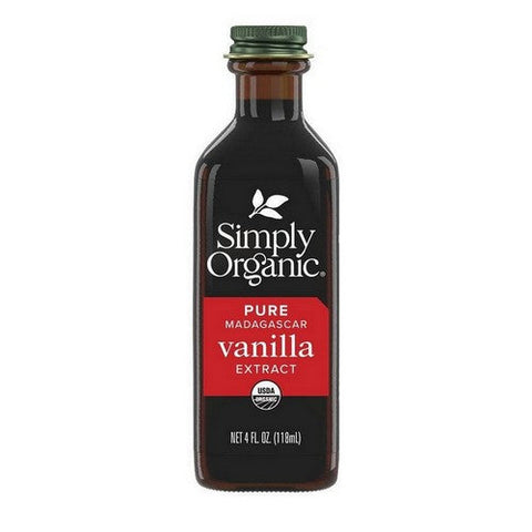 Simply Organic, Organic Pure Madagascar Vanilla Extract, 4 Oz Simply Organic