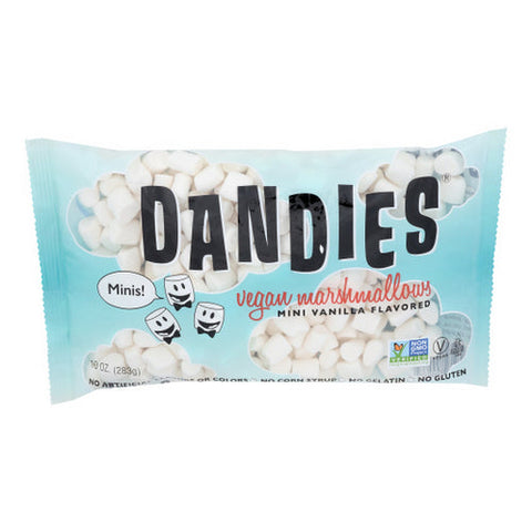 Dandies, Vanill A Flavored Mini Marshmallows, 10 Oz(Case Of 12) Dandies