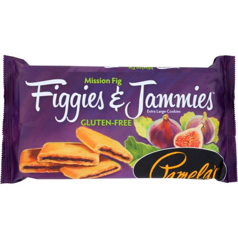 Pamela's Products, Figgies And Jammies Extra Large Cookies Gluten Free Mission Fig, 9 Oz(Case Of 6) Pamela's Products