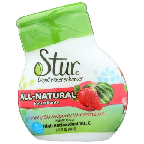 Stur, Wtr Enhncr Liq Strwbry Wt, 1.62 Oz(Case Of 6) Stur