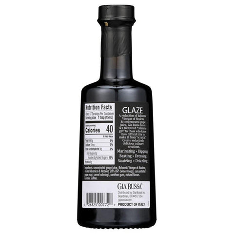 Gia Russa, Balsamic Glaze, 8.45 Oz(Case Of 6) Gia Russa