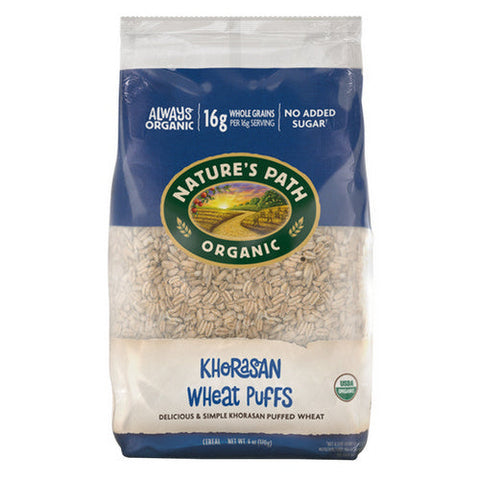 Natures Path, Organic Kamut Wheat Puffs Cereal, 6 Oz(Case Of 12)