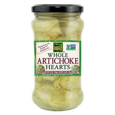 Native Forest, Whole Artichoke Hearts, 9.9 Oz(Case Of 6) Native Forest