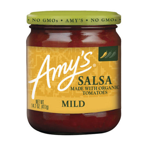 Amys, Organic Salsa Mild With Tomatoes, 14.7 Oz(Case Of 6) Amys