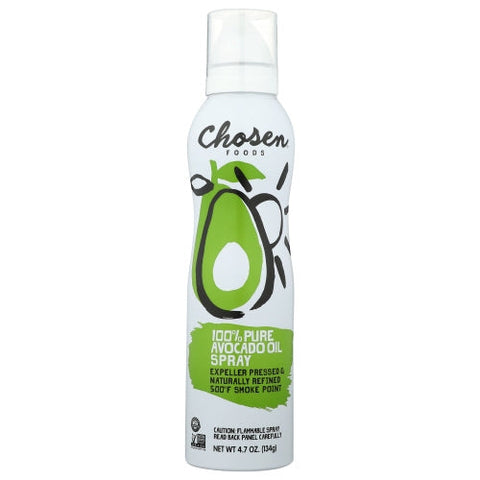 Chosen Foods, 100% Pure Avocado Oil Spray, 140 ml Chosen Foods