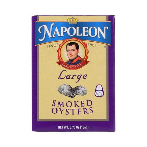 Napoleon Co, Smoked Oysters, 3.75 Oz(Case Of 25) Napoleon Co