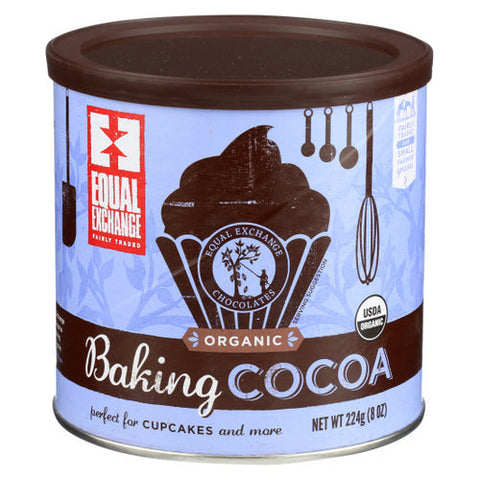 Equal Exchange, Organ Ic Baking Cocoa, 8 Oz(Case Of 6) Equal Exchange