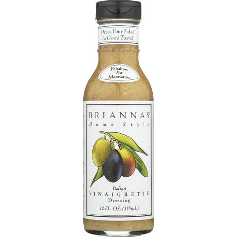 Briannas, Drssng Vngrt Italian, Case of 6 X 12 Oz Briannas