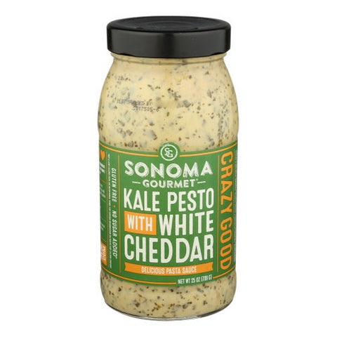 Sonoma Gourmet, Sauce Psta Kle Psto Wt Ch, Case of 6 X 25 Oz Sonoma Gourmet
