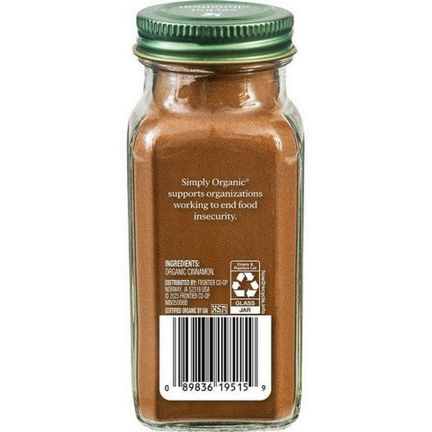 Simply Organic, Organic Ceylon Cinnamon Ground, 2.08 Oz Simply Organic