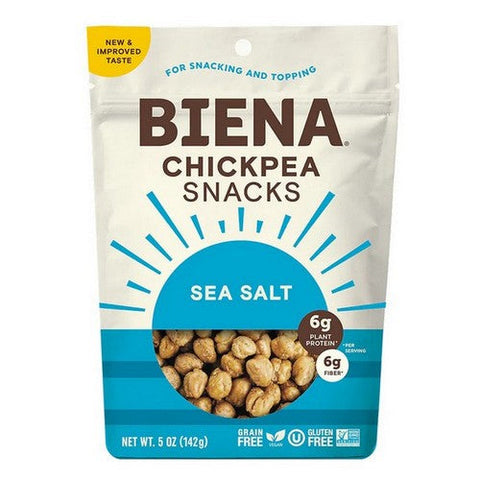 Biena, Biena Chickpeas Snacks Sea Salt, 5 Oz(Case Of 8) Biena