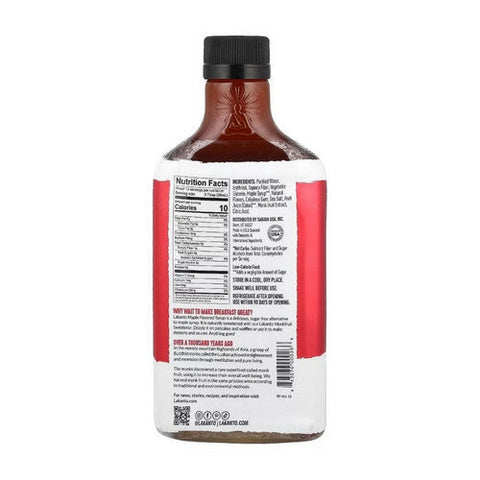 Lakanto, Maple Flavored Syrup, 13 Oz(Case Of 8) Lakanto