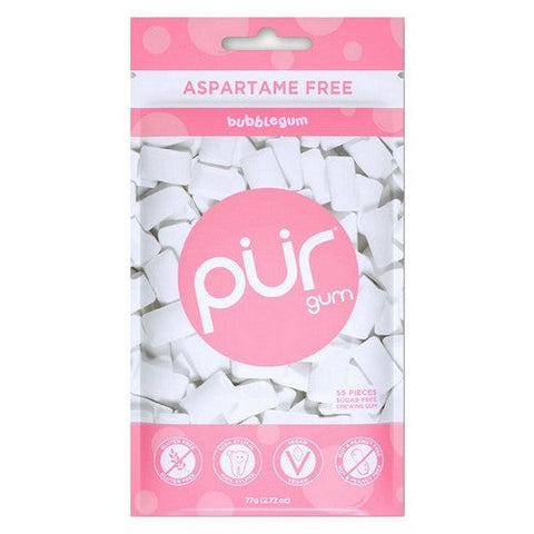 The Pur Company, Pur Gum Bubblegum Bag, 2.72 Oz(Case Of 12)