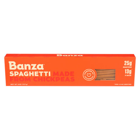 Banza, Chickpea Pasta Spaghetti, 8 Oz(Case Of 12) Banza