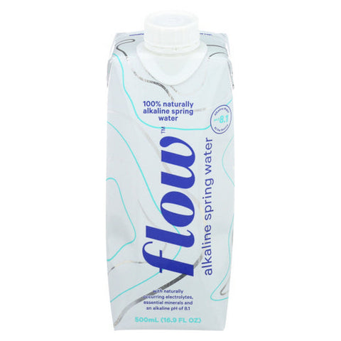 Spring Water  Natural Alkaline Case of 12 X 16.9 Oz by Flow Water