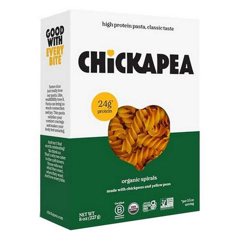 Chickapea, Pasta  Spirals, 8 Oz(Case Of 6) Chickapea