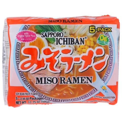 Sapporo, Ramen Miso, 17.5 Oz(Case Of 6) Sapporo