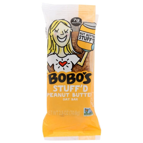 Bobo's Oat Bars, Bars Stfd Pnt Bttr Flld, 2.5 Oz(Case Of 12) Bobo's Oat Bars