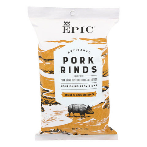 Epic Dental, Pork Rinds Texas Bbq Seasoning, 2.5 Oz(Case Of 12) Epic Dental