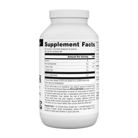 Source Naturals, Psyllium Husk Powder, 12 oz (340 g)