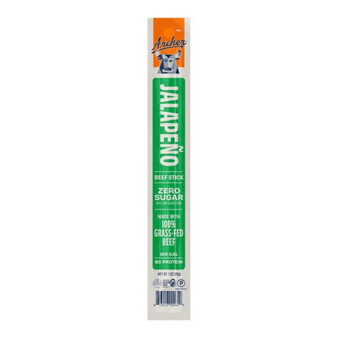 Country Archer, Beef Stick Jalapeno, 1 Oz(Case Of 18) Country Archer