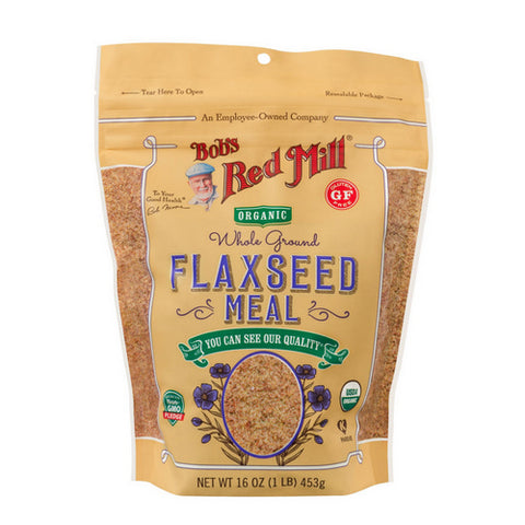 Bobs Red Mill, Organic Flaxseed Meal, 16 Oz(Case Of 4) Bobs Red Mill