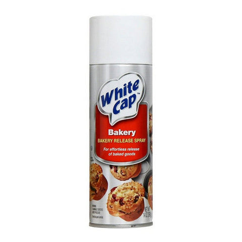 White Cap, Spray Bakery Release, 14 Oz(Case Of 6) White Cap