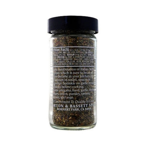 Morton & Bassett, Italian Herb Blend, 0.8 Oz Morton & Bassett