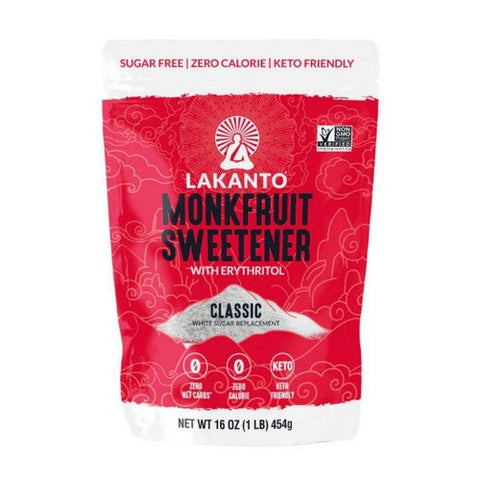 Lakanto, Monkfruit Classic Sweetener, 16 Oz(Case Of 8) Lakanto