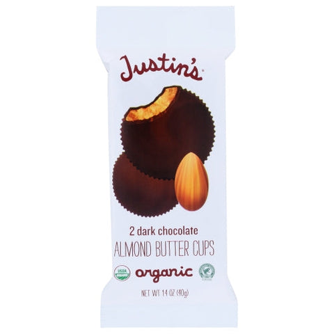 Justin's, Dark Choc Cups Almond Btr, 1.4 Oz(Case Of 12) Justin's