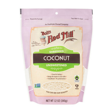Bobs Red Mill, Coconut Shredded, 12 Oz(Case Of 4) Bobs Red Mill